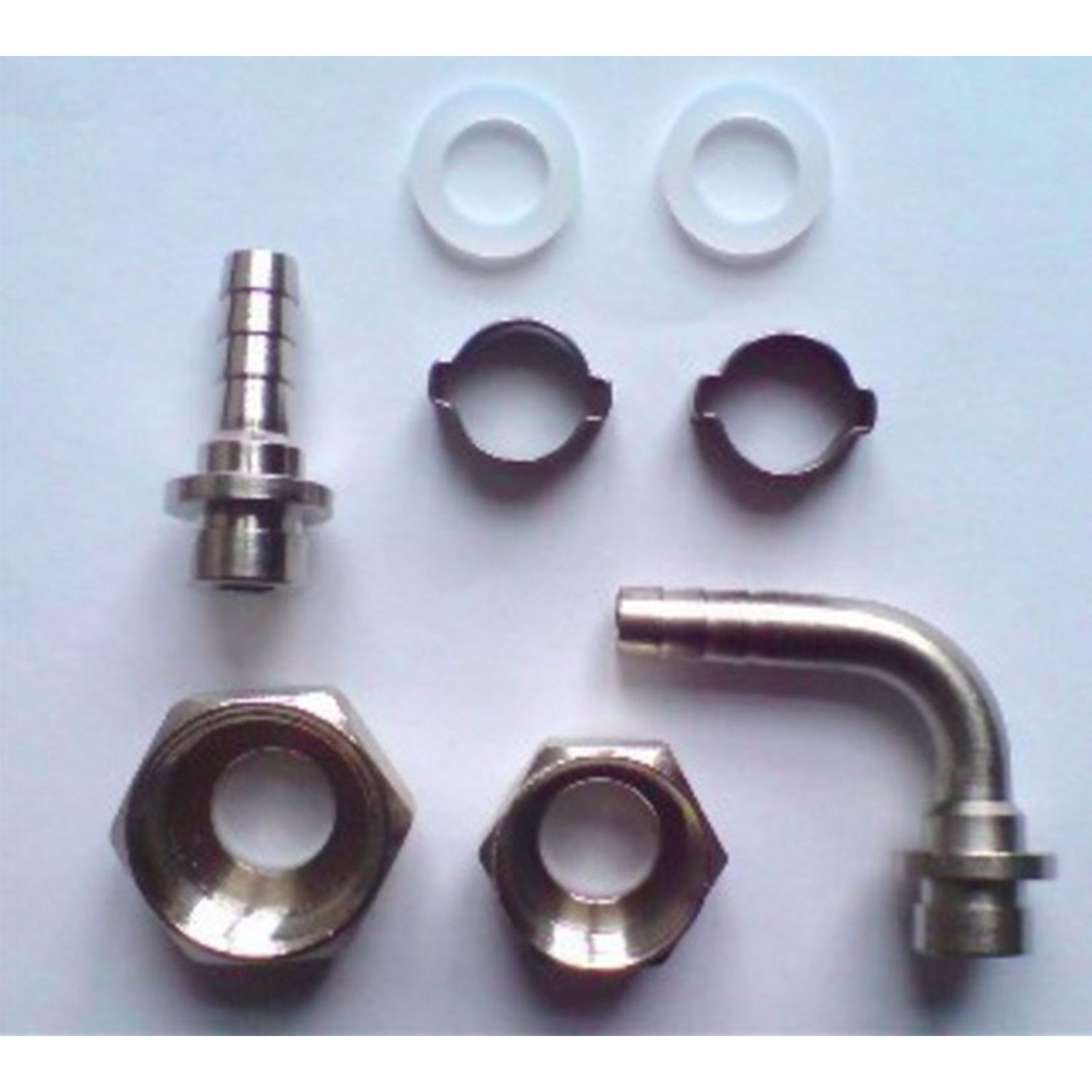 CO2-Schlauchtüllenset, 8 Teile - 10mm